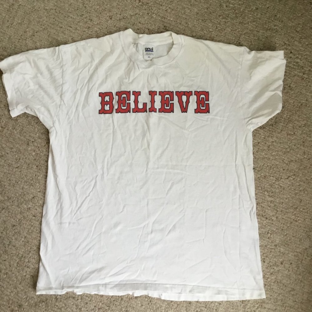 Vintage Boston Red Sox BELIEVE Shirt